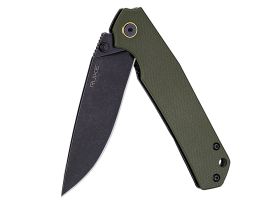 Нож складной Ruike P801-G, сталь 14C28N, рукоять G10, зеленый