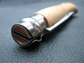 Складной Нож Opinel Stainless steel №8, нержавеющая сталь Sandvik 12C27, бук, 123080
