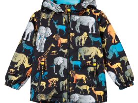 Куртка текстильная с полиуретановым покрытием для мальчиков (ветровка)