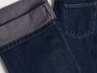 Джинсы Wide leg для девочек, Синий