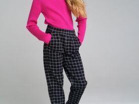 Брюки жаккардовые для девочки