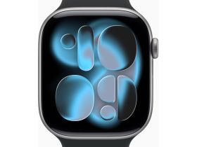 Умные часы Apple Watch Series 11 46 мм «Космический серый», с чёрным ремешком M/L
