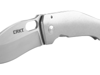 Складной нож Lucas Burnley Design Buku™, CRKT 2460, сталь 8Cr13MOV Nepalese - style Kukri Blade, рукоять нержавеющая сталь