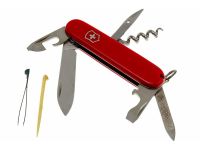Нож перочинный Victorinox Sportsman, сталь X55CrMo14, рукоять Cellidor®, красный, 13 функций, 84мм