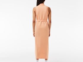 Женское платье-поло Lacoste с поясом