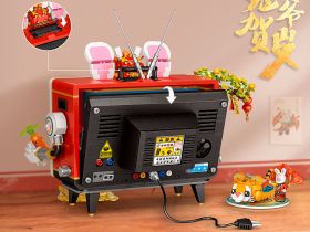 1073_MK Конструктор Кролик в телевизоре