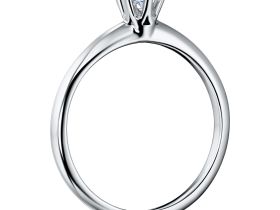 Помолвочное кольцо из белого золота э4712кц05091100_white