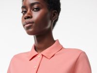 Женское поло Lacoste классического кроя из хлопка пике