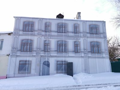 Здание, где в 1918-1919 гг. размещался штаб 14-го стрелкового полка, который принимал участие в разгроме войск Колчака и Деникина