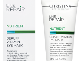 Line Repair Nutrient Depuff Vitamin Eye Mask - Восстанавливающая противоотечная маска для кожи вокруг глаз, 60 мл