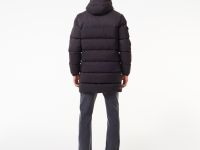 Мужской стёганый пуховик Lacoste с капюшоном