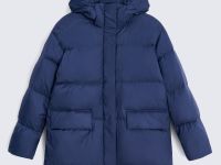 Пуховик со съемным капюшоном