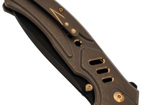 Складной нож WE Knife Zentron, сталь M390, рукоять титан