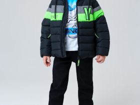 Куртка текстильная с полиуретановым покрытием для мальчиков