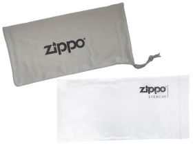 Очки солнцезащитные ZIPPO, унисекс, синие, оправа из поликарбоната, серые линзы