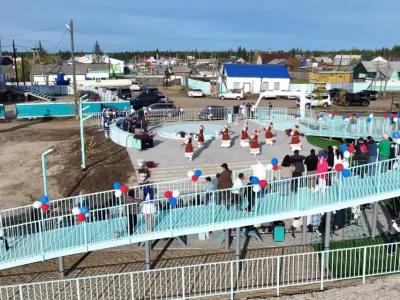 Новую набережную построили в селе Хоро Верхневилюйского района