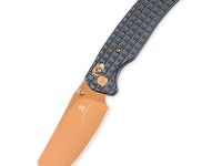 Складной нож Bestechman Cicada's Wing, сталь 10Cr15CoMoV, рукоять сталь, черный/бронзовый