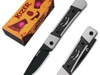 Складной нож Kizer Little Grand, сталь Nitro-V, рукоять алюминий/карбон