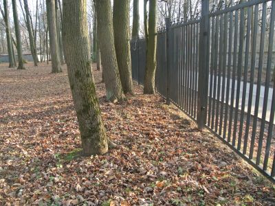 Граничный вал вокруг парка