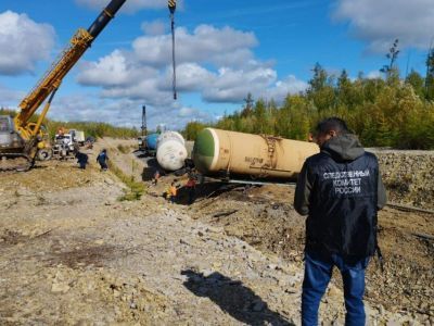 Бастрыкин поручил возбудить уголовное дело по факту схода грузовых вагонов в Якутии