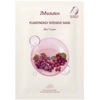 Укрепляющая тканевая маска с красным виноградом JMsolution Plansynergy Intensive Mask Red Grape