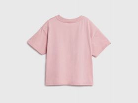 Свободная футболка для девочек, Розовый