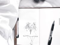 Скетчбук Maxgoodz "Classic" 13х21 см, 32 л, 120 г Синий