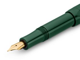 Ручка перьевая Kaweco CLASSIC Sport EF 0,5 мм, чернила синие, корпус зеленый