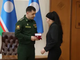 Звезду Героя России вручили родным Петра Киприянова