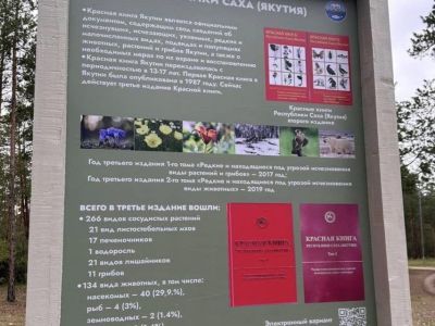 В городском парке Якутска открылась новая экологическая тропа