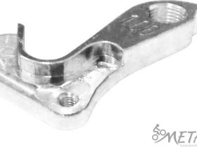 Держатель заднего переключателя "петух" Meta №106 фрезерованный (серебристый)