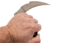 Нож Barmaley Knives Грим, сталь AUS-10Co, рукоять G10, черный