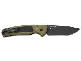 Автоматический нож Kershaw Launch 21, сталь CPM M4, рукоять алюминий/G10, черно-зелёный