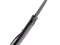 Складной нож Tenable Raven, сталь 14C28N, рукоять микарта, фиолетовый