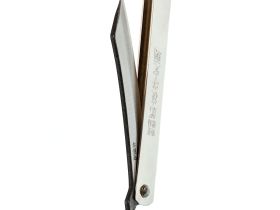 Нож складной Higonokami Nagao Kanekoma, 100мм, сталь SK-5 3 слоя, рукоять нержавеющая сталь серебристая