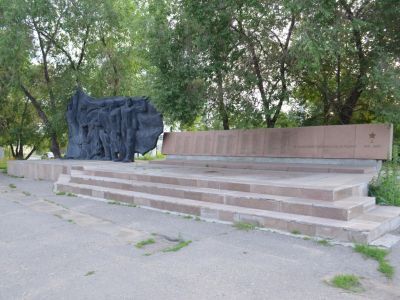 Памятник омским речникам, погибшим в годы Великой Отечественной войны