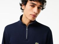 Мужская толстовка Lacoste на молнии с высоким воротом