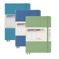 Записная книжка нелинованная Leuchtturm A5 251 стр., твердая обложка