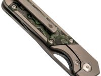 Складной нож Kizer Mini Militaw, сталь S45VN, рукоять титан/карбон