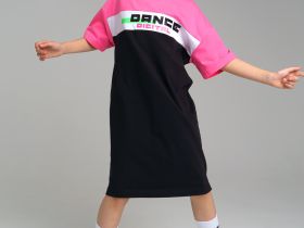 Платье трикотажное