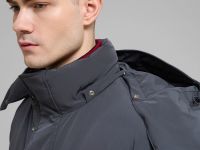 Утепленная куртка с капюшоном