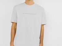 Футболка с текстовым принтом, Белый