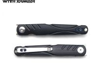 Складной нож With Armour Stark WA-094BKG, сталь D2, рукоять G10