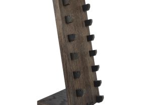 Подставка для коллекции из 7-ми ножей Woodinhome HKS0207OB, дуб, коричневый