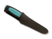 Нож с фиксированным лезвием Morakniv Flex, сталь Sandvik 12C27, рукоять резина/пластик, светло-синий