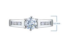 Кольцо из белого золота э4012кц08151700_white