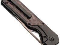 Складной нож Kizer Militaw, сталь S45VN, рукоять Titanium/Fatcarbon