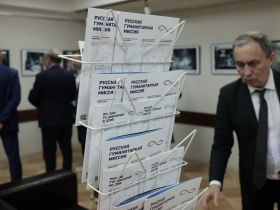 Центральный Дом Журналиста и Русская Гуманитарная Миссия представили фотовыставку о работе волонтёров в Донбассе