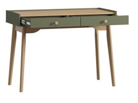 Стол Торвалль-4 110x50 Оливковый/Натуральный