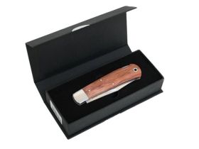 Складной нож Boker Lockback, сталь 440C, рукоять дерево бубинго